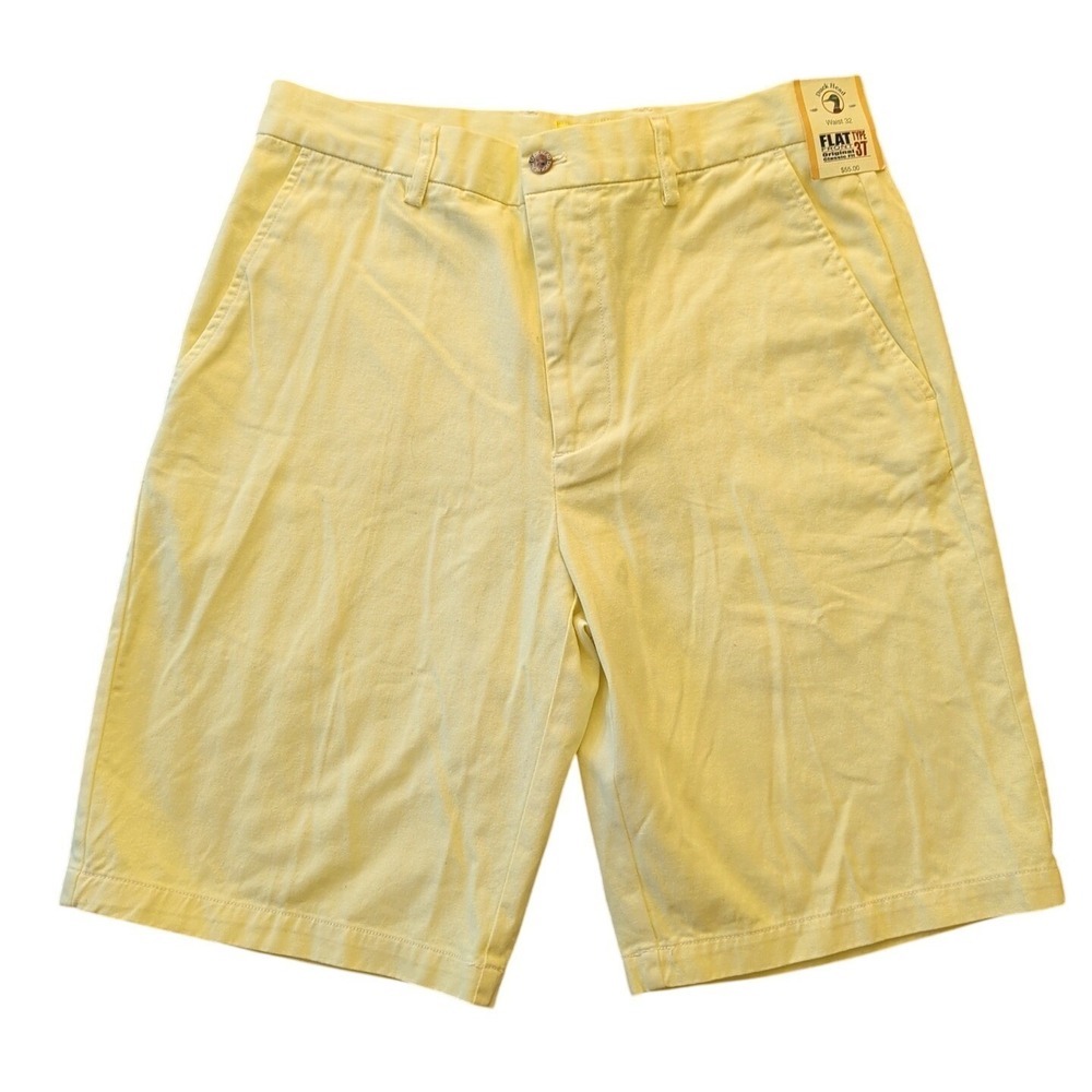 Duck Head Flat Front Type 37 Mens 32x19 Classic Fit 100% Cotton Twill Short NWT